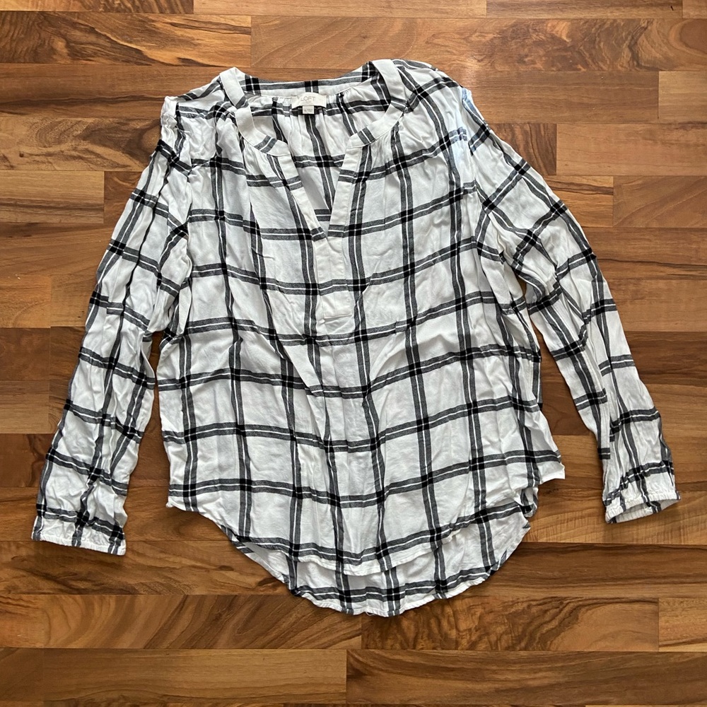 Loft Outlet | Women’s Plaid Blouse